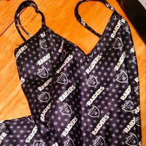 Raiders Lingerie Pajama Dress